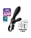 Heat Climax Vibrador con APP Punto G Punto P y Perineo Funcion de Calor USB Magnetico