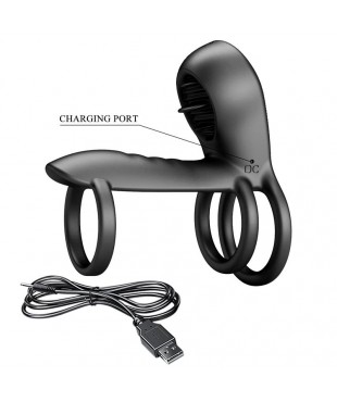 Jammy Anillo Triple con Vibracion USB