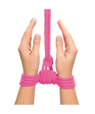 Cuerda Bondage Suave Rosa