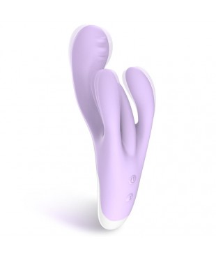 Brightlilac Vibrador Triple Motor Ergonomico USB Silicona