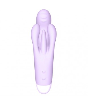 Brightlilac Vibrador Triple Motor Ergonomico USB Silicona