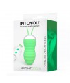 Brightgreen Huevo Vibrador Control Remoto USB Silicona