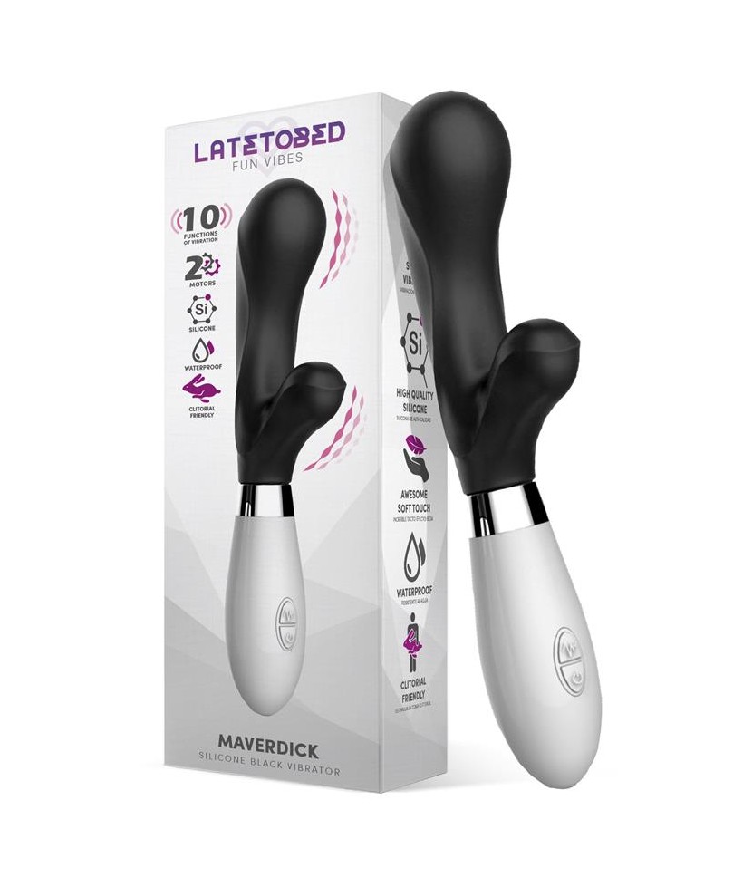 Maverdick Vibrador Silicona Negro Maverdick Vibrador Silicona Negro