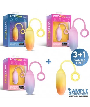 Pack Surtido 3 + Muestra Huevo con App Silicona Doble Capa