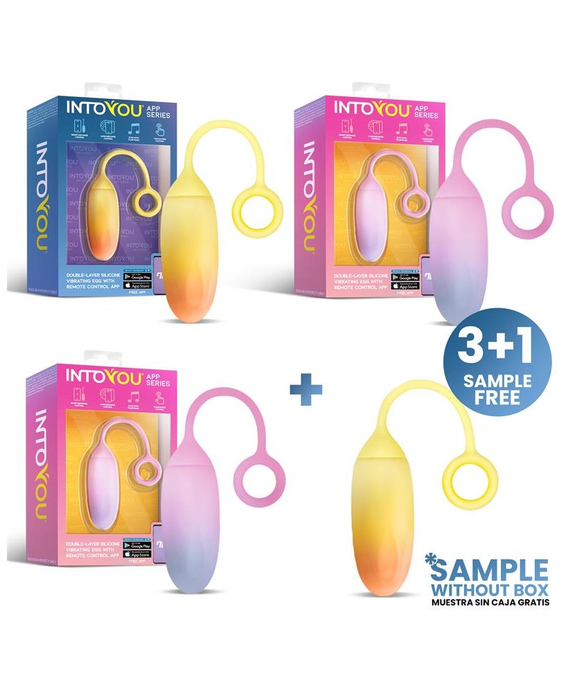 Pack Surtido 3 Muestra Huevo con App Silicona Doble Capa Pack Surtido 3 Muestra Huevo con App Silicona Doble Capa