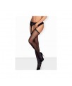 Liguero de Bodystocking S314 Talla unica Negro