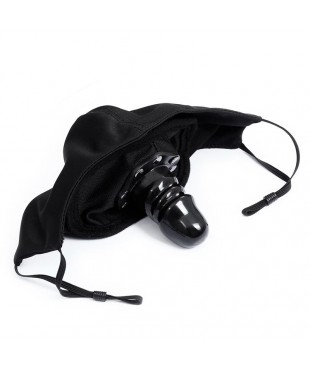 Mascarilla con Accesorio de Dildo Desmontable Mascarilla con Accesorio de Dildo Desmontable
