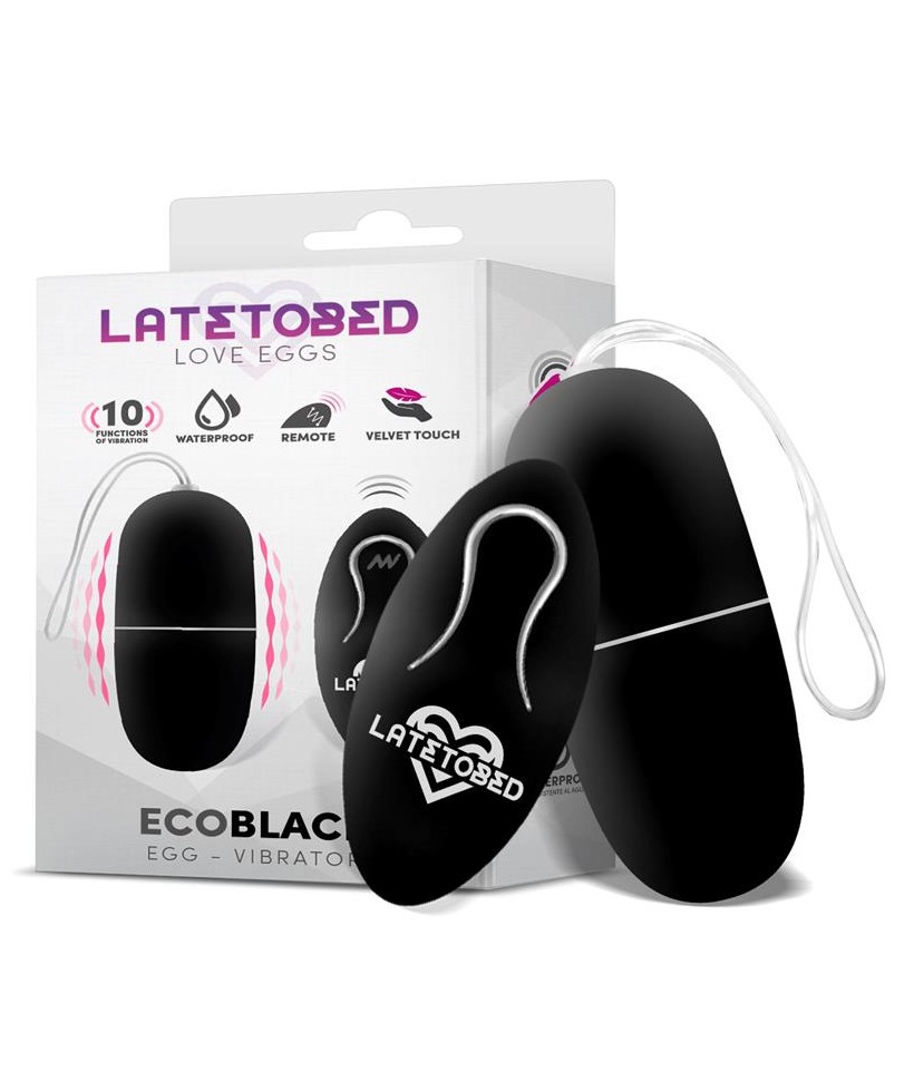 Ecoblack Huevo Vibrador con Control Remoto