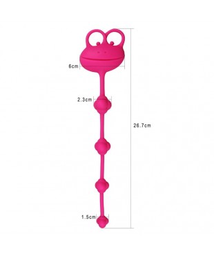 Cadena Anal Frog Rosa Cadena Anal Frog Rosa