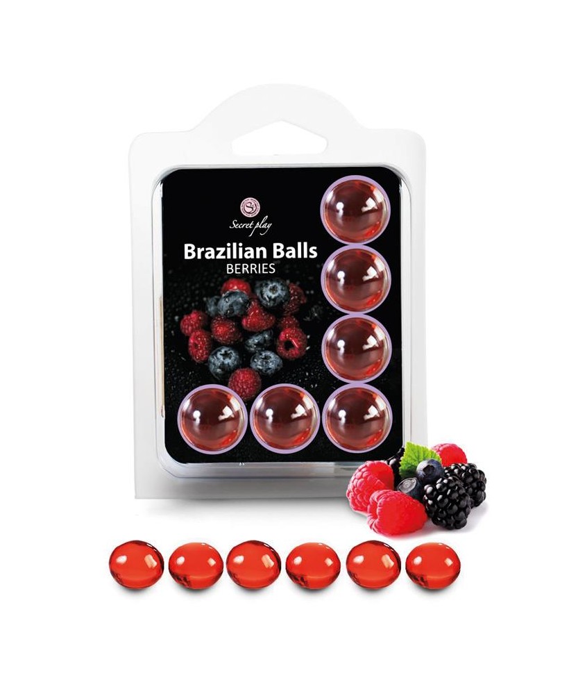 Brazilian Balls Set 6 Frutas del Bosque