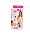 Baile Arnes con Dildo Vibrador Rosa 18 cm