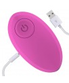 Huevo Vibrador Control Remoto Odise USB Silicona Rosa