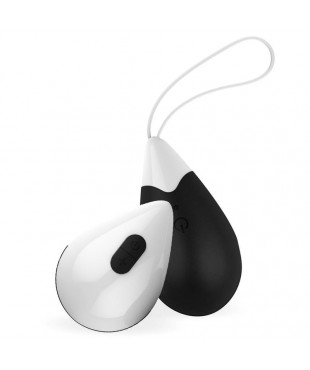 Huevo Vibrador Control Remoto USB Silicona Negro
