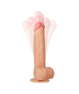 Cesur 30 Dildo Realista Vibracion Movimiento Ondulante 360º y Telescopico Control Remoto USB