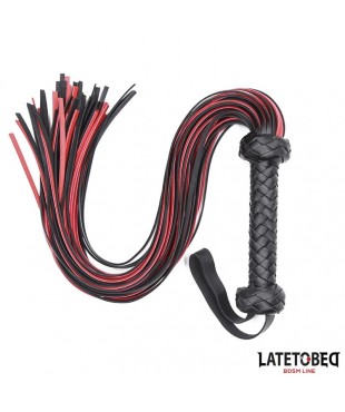 Flogger  65cm Negro y Rojo