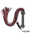 Flogger 65cm Negro y Rojo