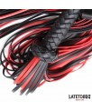 Flogger 65cm Negro y Rojo