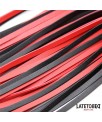 Flogger 65cm Negro y Rojo