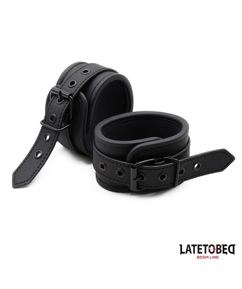 Esposas Neopreno Ajustables Negro