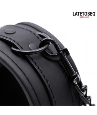 Esposas Neopreno Ajustables Negro
