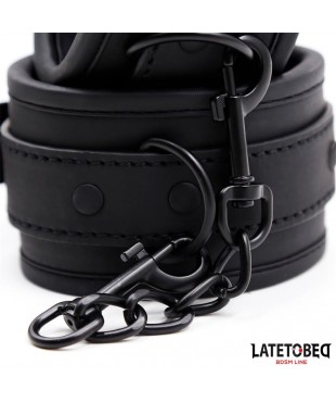 Esposas Neopreno Ajustables Negro