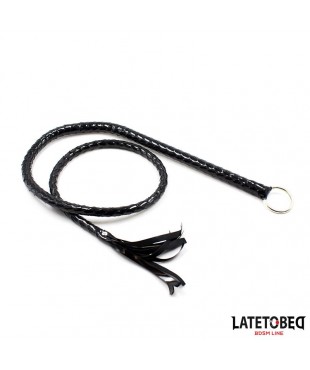 Látigo Negro Brillante 138cm