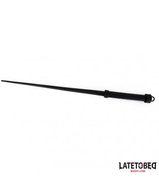 Látigo de Silicona Negro 63.5cm