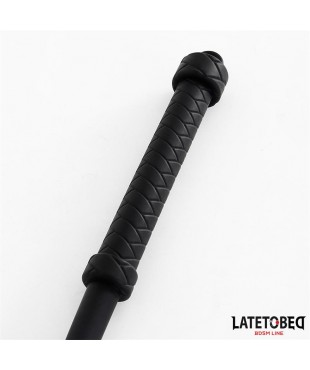 Latigo de Silicona Negro
