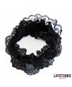 Esposas para Pies de Encaje Elastico Negro