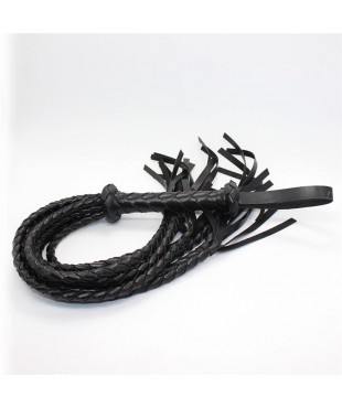Flogger Trenzado 75 cm Negro Flogger Trenzado 75 cm Negro