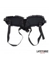 Arnes Strap On Encaje con Anillo Silicona Ajustable