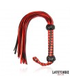 Flogger Rojo y Negro 50cm