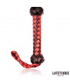 Flogger Rojo y Negro 50cm