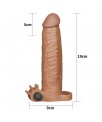 Funda para el Pene Pleasure X Tender Marron Add 2