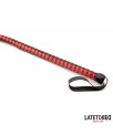 Latigo Largo Rojo y Negro