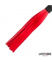 Flogger Mini Rojo y Negro 28cm