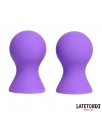 Succionador Pezones Silicona Purpura