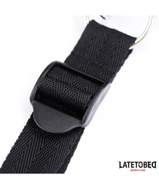 Restricciones de Cama Negro Ajustable