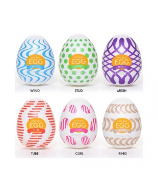 Pack de 6 Huevos Tenga Egg Wonder Package