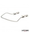 Pinzas Pezones con Cadena 405cm Zinc
