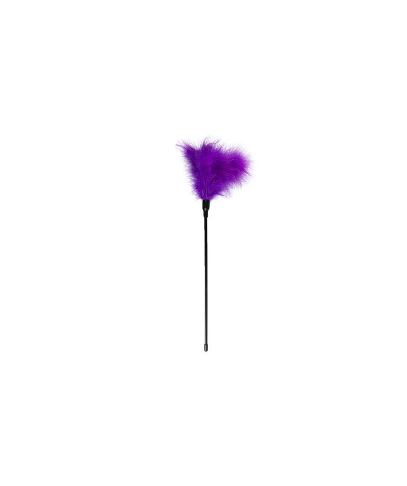 Plumas Estimuladoras con Mango Largo Purpura Plumas Estimuladoras con Mango Largo Purpura