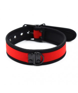 Collar de Neopreno Ajustable Rojo