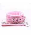 Collar con Correa Rosa Pastel