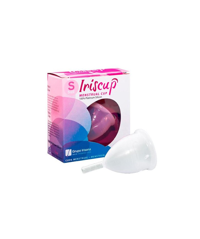 Irisana Copa Menstrual Transparente Talla S