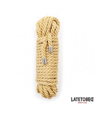 Cuerda de Bondage Detalles Metálicos 10m