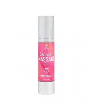 Aceite de Masaje Sensual Pétalos Rosa 50 ml.