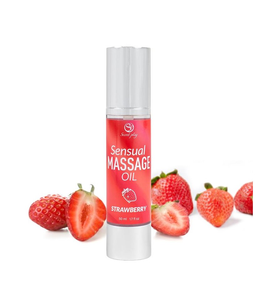 Aceite de Masaje Sensual Fresa 50ml