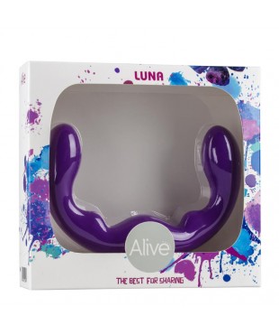 Estimulador Luna Purpura Silicona 25 cm