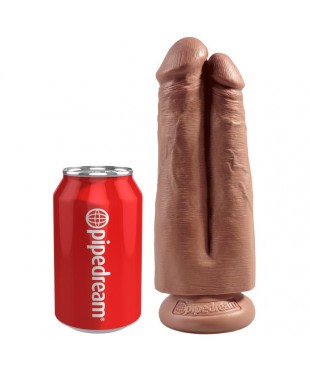 Arnés con Dildo Doble 7 Bronceado