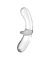 Estimulador de Cristal Double Crystal Hot and Cold Transparente